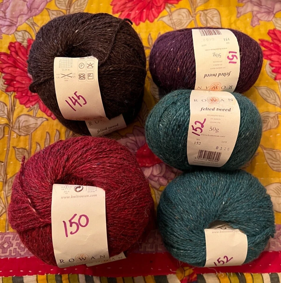 Rowan Felted Tweed Wool/Alpaca/Viscose 50g/ 191 yards Light DK Italy - Image 2 of 4