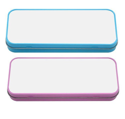 Sublimation Metal Tin Pencil Box Case for Heat Press Transfer Printing