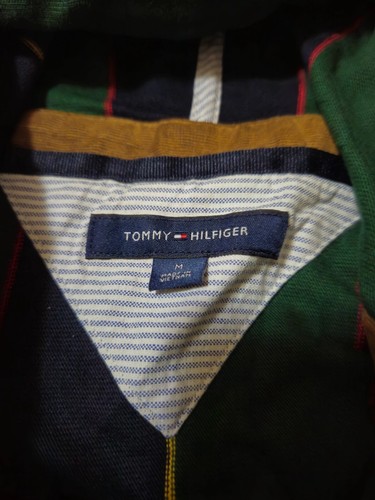 Tommy Hilfiger Green Pullover Sweatshirt Hoodie Size M - Picture 4 of 8