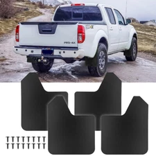 4Pcs Wide Rally Mud Flaps Splash Guard Mudguard For Nissan Frontier 05-22 Pickup