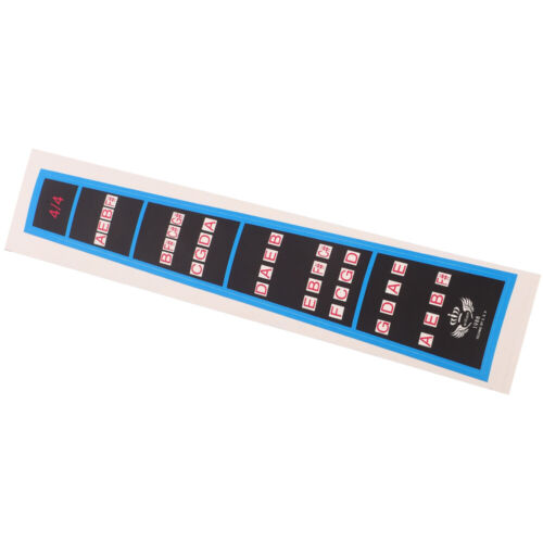 Grifftabelle Geige Geigen Finger Violin Fretboard Sticker Set