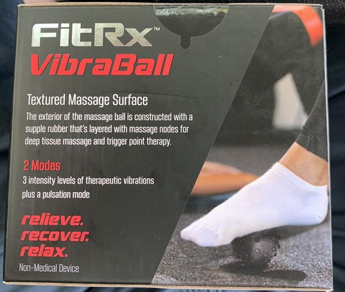 FitRx VibraBall - Wiederaufladbares Kompaktmassagegerät bis 4500 U/min für Ganzkörper (58) - Bild 2 von 5