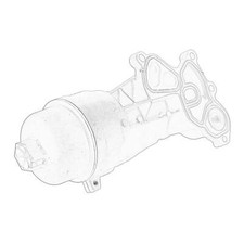 OE PEUGEOT V864376280 HOUSING, OIL FILTER ORIGINAL NEW OE REPLACEMENT