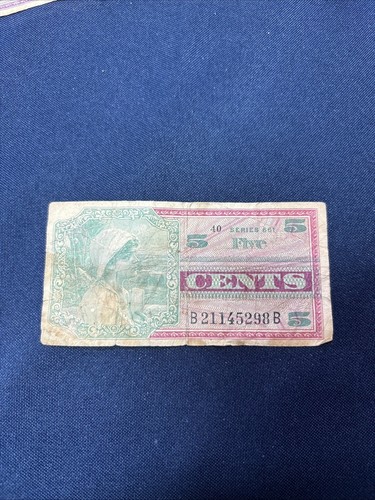 Very Vintage Military Payment Certificates Lot Of 3 - Picture 9 of 9