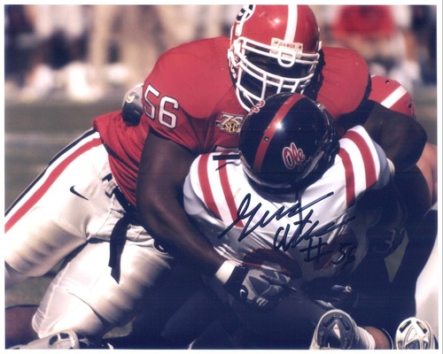 GENO ATKINS - Signed/Autographed - GEORGIA BULLDOGS UGA GA - 8x10 Photo w/COA d