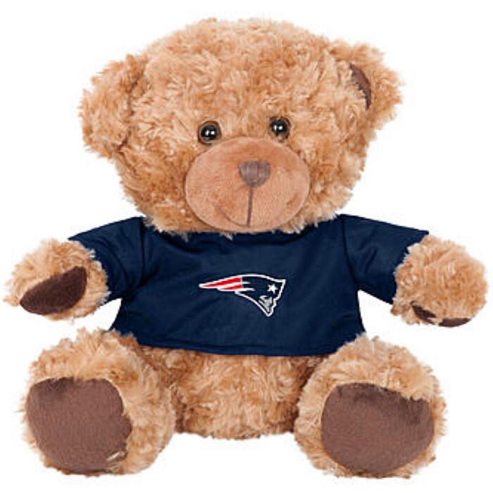 FOCO NFL New England Patriots Sitting Plush Shirt Bear | eBay