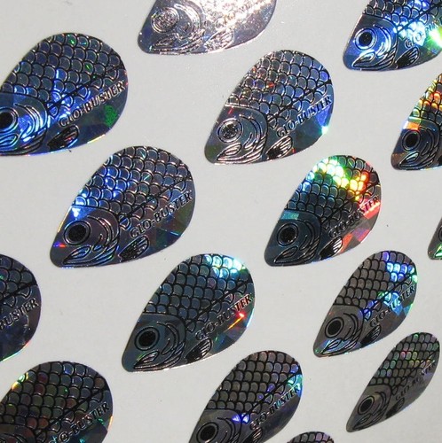Calcomanías de repuesto holográficas Glo-Buster hoja de Indiana talla 3-4 lote de 140 A3 - Imagen 4 de 4