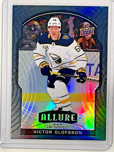 2020-21 Upper Deck Allure Black Rainbow Victor Olofsson #42 - Picture 1 of 2