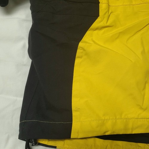 The North Face Mens Small Gore-Tex Waterproof Jacket Ski Parka Coat Yellow Black - Picture 8 of 17