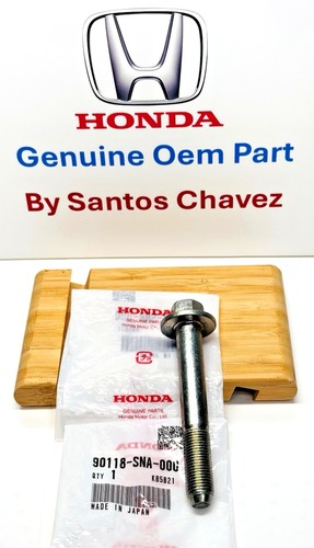 Honda &Acura Rear Lower Control Arm  Flange Bolt GENUINE OEM PART 90118-SNA-000 - Foto 1 di 5