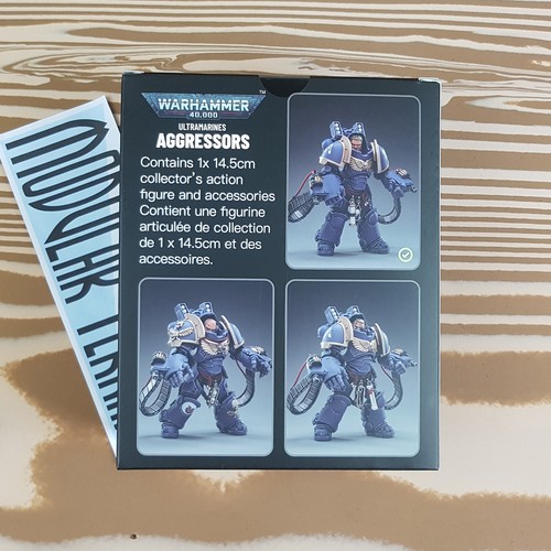 1x Ultramarines Aggressors Brother Mascius JOYTOY Warhammer 40k 1/18 - Imagen 2 de 7