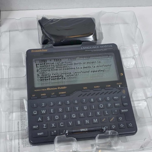 Franklin LM-6000B The Speaking Language Master Vintage 1999 - Picture 3 of 9