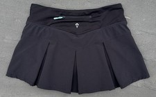 Ivivva by Lululemon Girls Skirt size 10 Tennis Skort Black Fast Drill