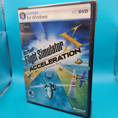 Lote de juegos de PC Microsoft Flight Simulator 2004 y X Acceleration Deluxe Bundle - Imagen 19 de 24