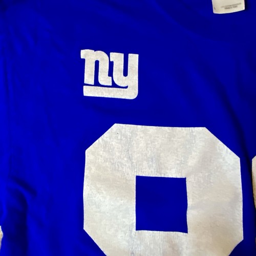 New York Giants Super Bowl XLVI NFL Herren Blau Shirt Large Victor Cruz T-Shirt - Bild 4 von 7