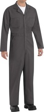 Cintas 42-Rg Charcoal Gray Coveralls Mens Work Uniform Jumpsuit 912-33 Cintas