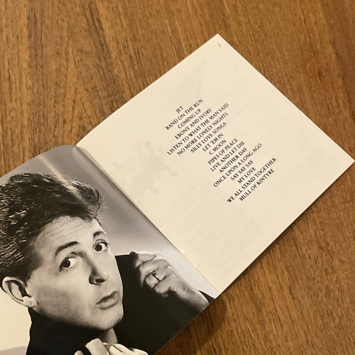 24k GOLD CD PAUL McCARTNEY All The Best EMI / Odeon JAPAN TOCP6117 1B3 - Picture 5 of 9