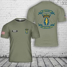 Custom Name US Army Special Forces - Green Berets SFG De Oppresso Liber 3D Print