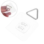  20pcs Invisible Plate Hangers: Wall Plate Hooks Adhesive Vertical Hangers for