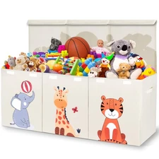 Toy Storage Organizer for Kids and Toddlers, 40" x 13.5" x 16.5" - Large Coll...