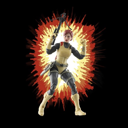 Classified Series Retro Cardback Scarlett, Collectible 6-Inch Action Figure w... - Foto 8 di 9