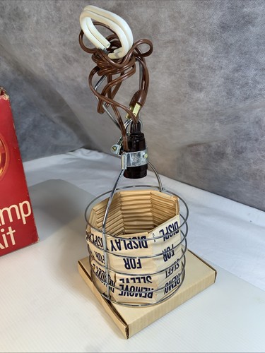 GE Heat Lamp Kit Vintage General Electric 250W Reflector Light Bulb NOS Tested - Picture 7 of 13