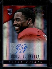 2014 Panini Prestige #215 Bruce Ellington Extra Points Silver Holofoil Autograph