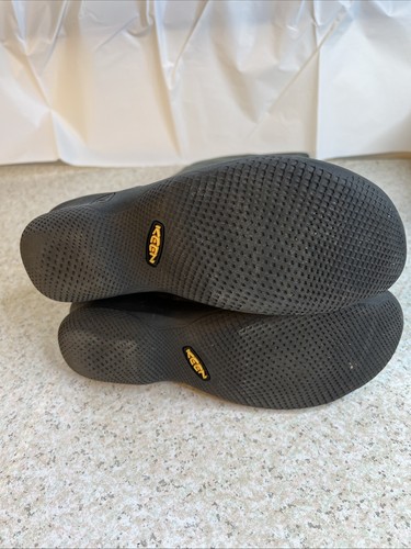 Keen Bern Baby Bern Bota Alta de Cuero Impermeable Negra Cremallera EE. UU. Talla 7 Cuña - Imagen 11 de 16