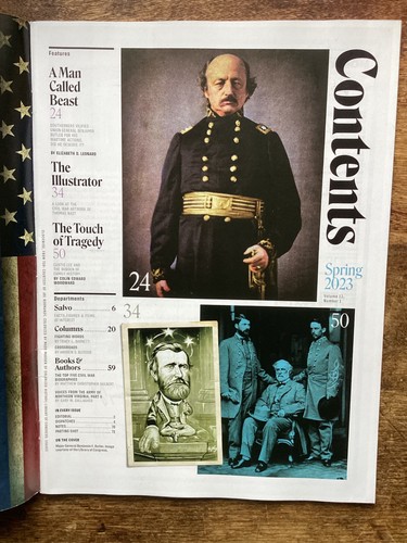 Civil War Monitor Magazine Spring 2023, A Man Called Beast - Picture 2 of 3