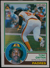 1983 O-Pee-Chee Baseball Tony Gwynn #143 EX
