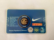 INTER STADIUM FOOTBALL S. SIRO CHAMPIONSHIP 1999-2000 SUBSCRIPTION CARD 1ST RING