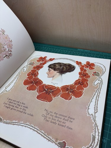1910 "Schöne Frau" / Jugendstil / Illustrationen, Gedichte und mehr Merril Verlag - Bild 7 von 11