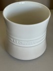 LE CREUSET STONEWARE LARGE SIGNATURE 2.3 L UTENSIL CROCK IN MERINGUE 6,25”