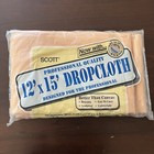 Vintage Scott 12 x 15’ drop cloth sealed new QUALITY new old stock
