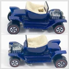 Hot Wheels Redline 69 US Blue Hot Heap White Interior Nice