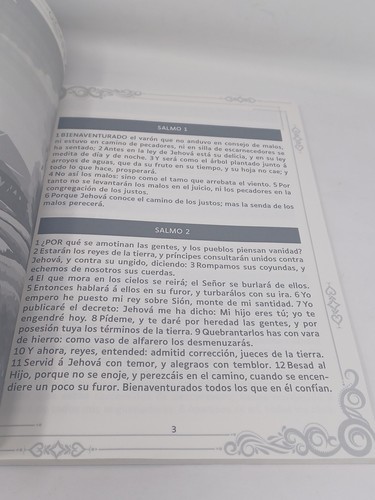 Libro de los Salmos - biblia reina valera 1960 letra grande: para personas con d - Bild 5 von 9