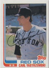 1982 Topps #650 Carl Yastrzemski Boston Red Sox