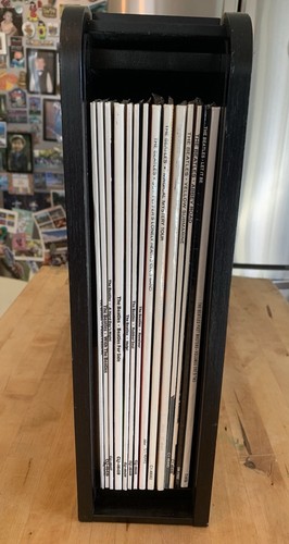 The Beatles 1988 wood roll top box set in MINT FACTORY SEALED 14 albums + book - Picture 5 of 12