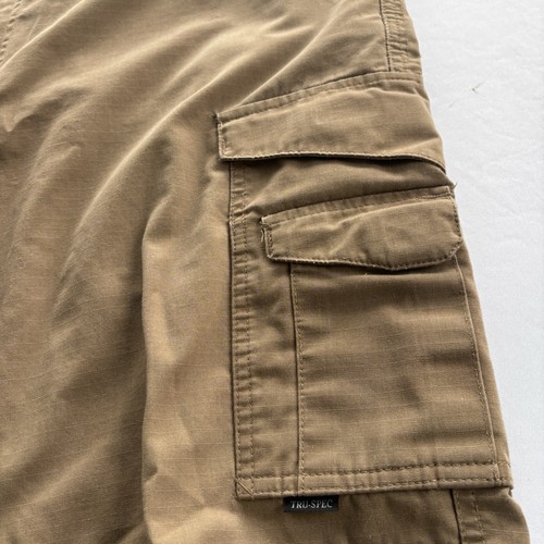 Tru-Spec 24-7 Series Tactical Cargo Pants Khaki Men’s 34x32 Ripstop 6512-K93 - Picture 4 of 13