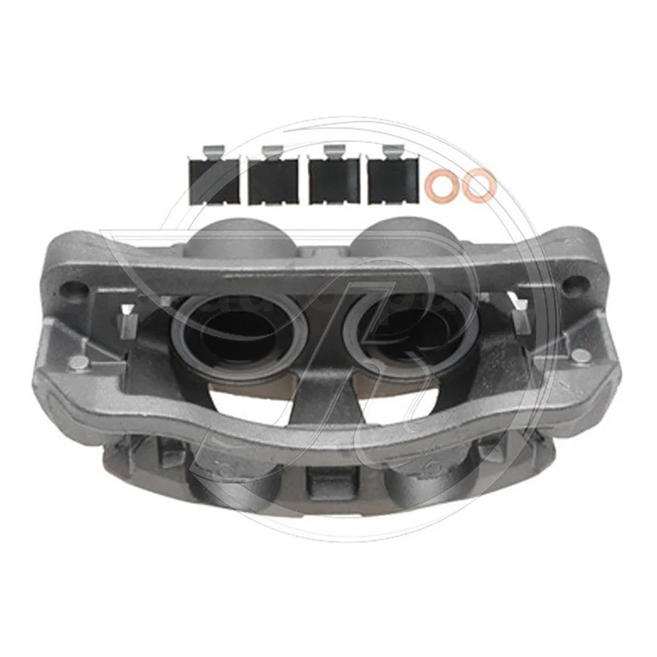 Pinza de freno delantera con mangueras lado conductor pasajero compatible con Ford E-150 E-250 2008 Foto 2 de 4