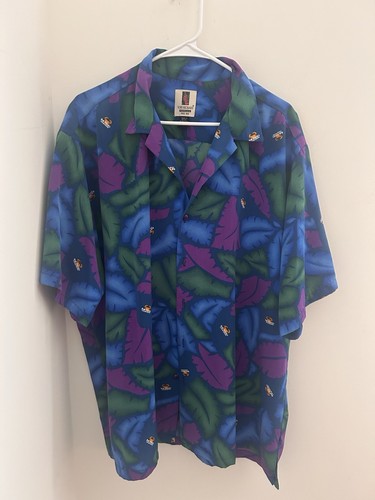 Tori Richard Herren Hawaiihemd Größe XL Mehrfarbig Vintage Made In Hawaii