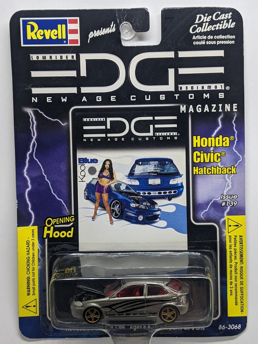 Revell Honda Civic & Ford Focus Tuner Edge Magazine Lowrider 1:64