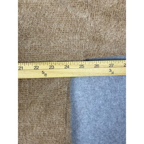 Hollister Sweater Women's L White Brown Vertical Color Block Round Neck Career - Picture 7 of 9