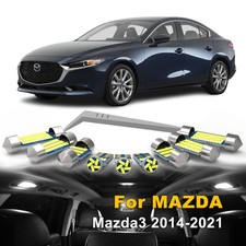 11x Interior Led Light Bulbs White Blue For Mazda 3 2014-2021 2022 2023 Tool 11x Interior Led Light Bulbs White Blue For Mazda 3 2014-2021 2022 2023 Tool