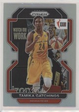 2022 Panini Prizm WNBA W25 Silver Prizm Tamika Catchings #158 HOF