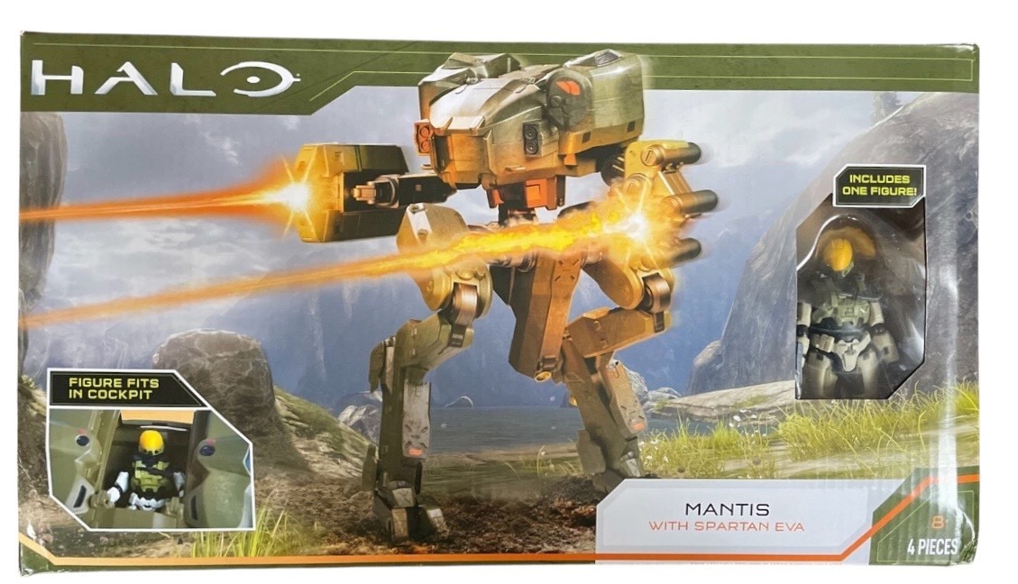 World of Halo マンティス & スパルタンEVA 4インチ 光环 World of Halo Mantis With Spartan Eva Infinite Series Jazwares