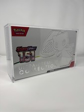 Acrylic Case with Magnetic Lid for Pok mon 151 Ultra Premium Collection