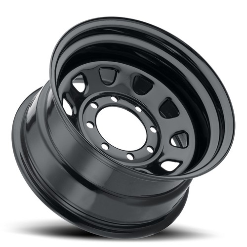 One 15x10 Vision HD 84H 5x5.5/5x139.7 -39 Gloss Black Wheel Rim 108 - Bild 2 von 3