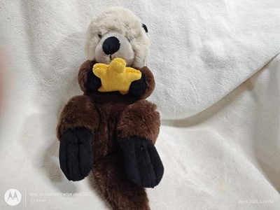 Sea Otter 12'' Plush Brown Star Fish Stuffed Animal