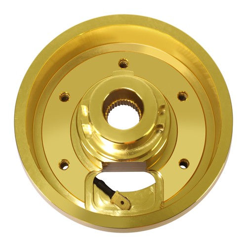 Adaptador de buje de liberación rápida para volante cromado/dorado NRG para Toyota Scion Subaru - Imagen 4 de 8